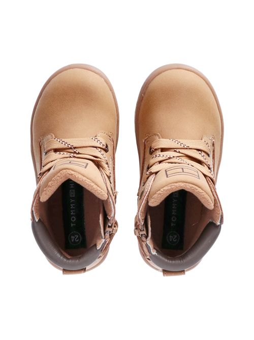 Stivali con lacci TOMMY HILFIGER | 34087OCRA